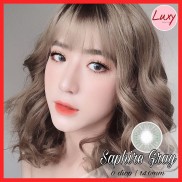 [ Ảnh Thật ] Lens Saphire Xám 14.0mm - Luxy Lens